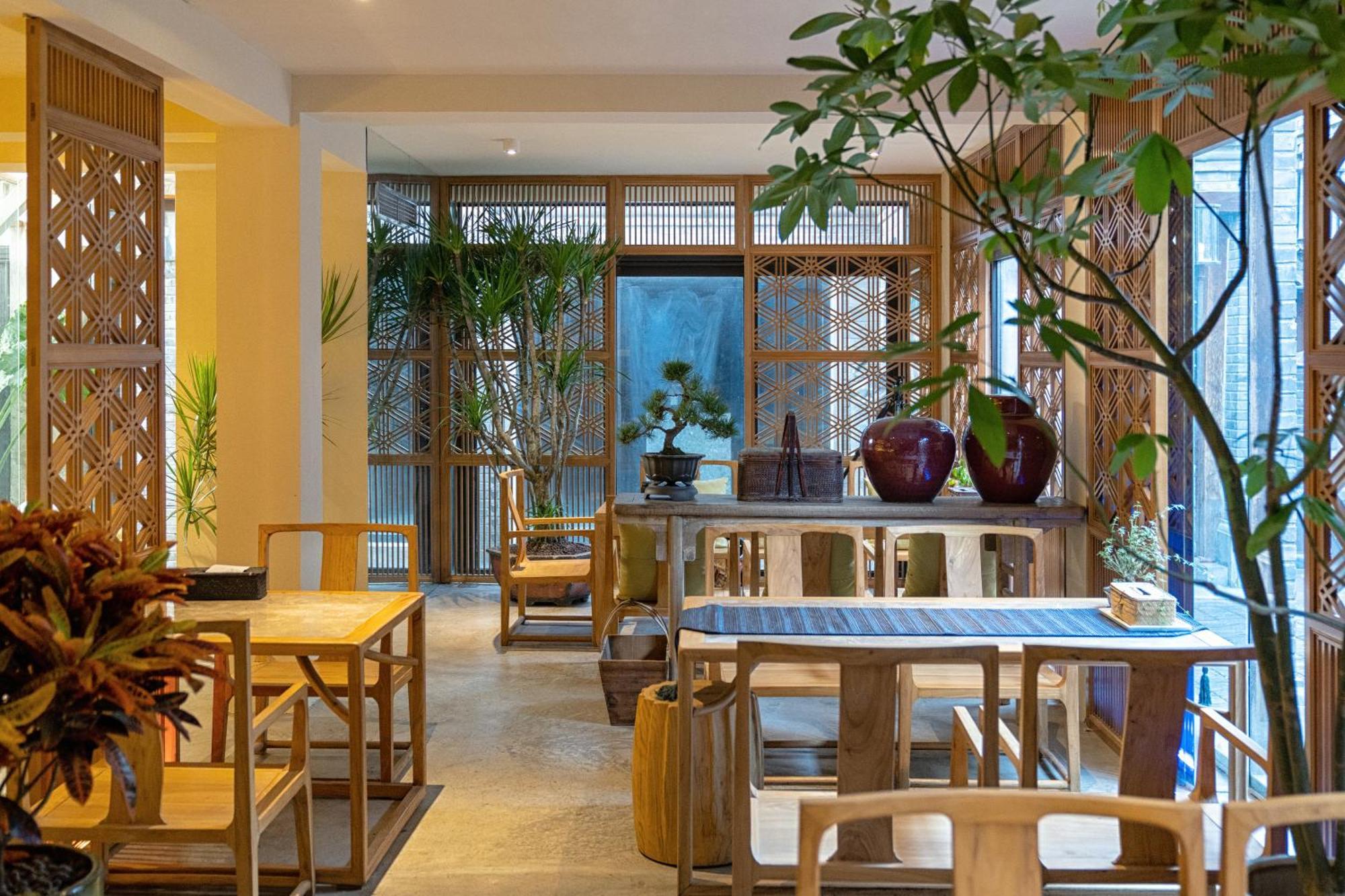 Beijing Le Zai Nan Luo Gu Xiang Wang Fu Jing Forbidden City Courtyard Hotel&Free Laundry Service&Free Coffee &Paid Dumpling Experience Service מראה חיצוני תמונה